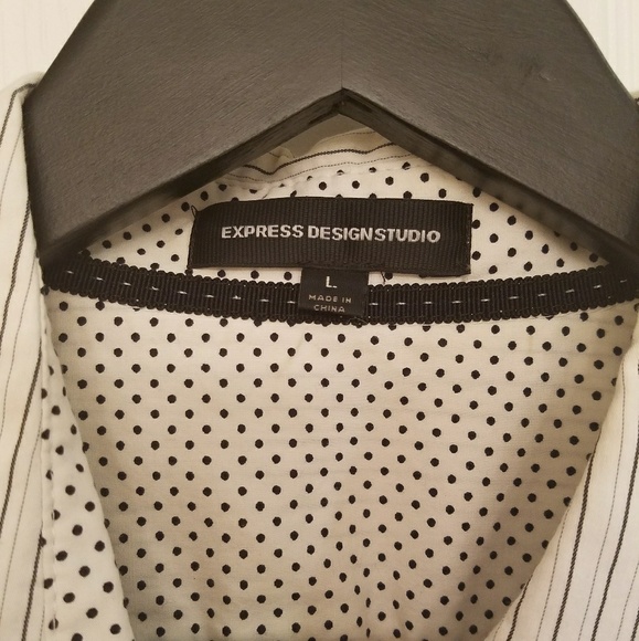 Express || Button Down shirt (striped) - Picture 5 of 7